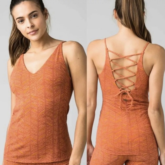 Prana Arrowland Tank Top in Liqueur Sketch - Picture 1 of 10